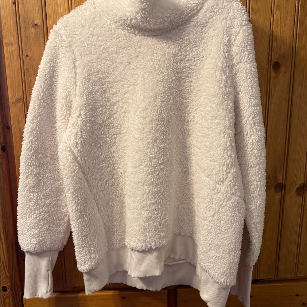 Athleta Cozy White Women Sweater